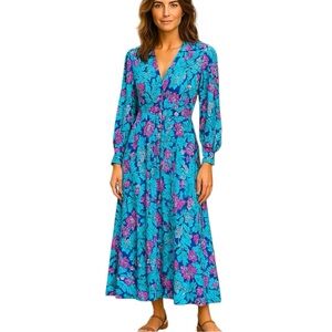 NWT Lilly Pulitzer Mira Stretch Shirtdress Size 10